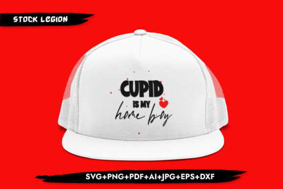 Cupid Is My Home Boy Valentine’s Day SVG – A Versatile Design for All Your DIY Needs