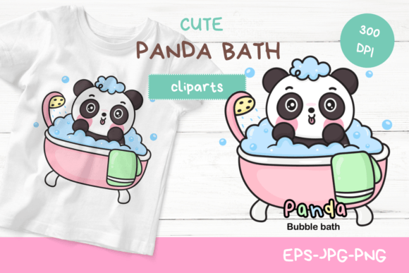 Cute Panda Baby Animals Kawaii Clipart: A Versatile Digital Asset for Creative Projects
