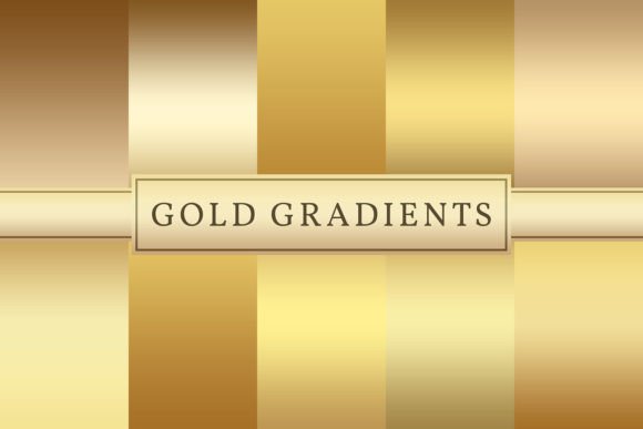 Gold Gradients: A Versatile Design Tool for Modern Creative Projects