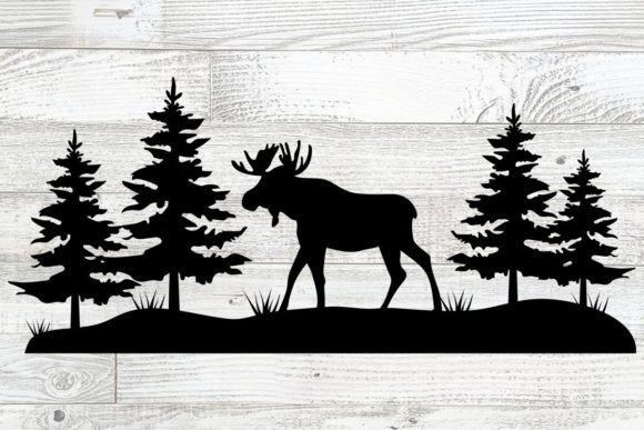 Moose SVG for Creative Projects