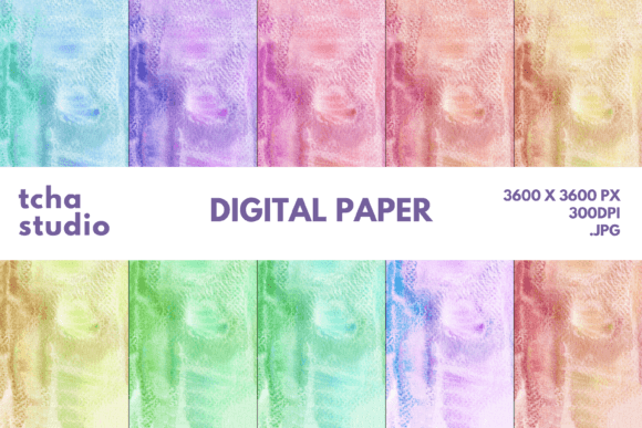 Small Wave Watercolor Digital Papers: A Versatile Tool for Creative Projects